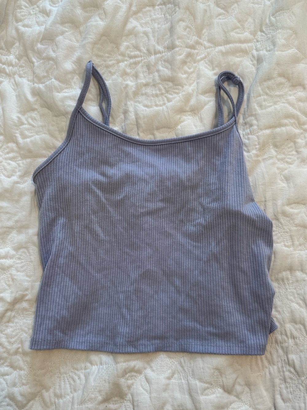 American Eagle Outfitters Lavender Ribbed Cami